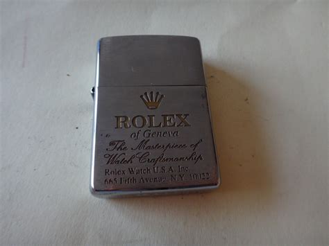 Year 2023 Zippo Lighter ROLEX of Geneva Masterpiece Watch 